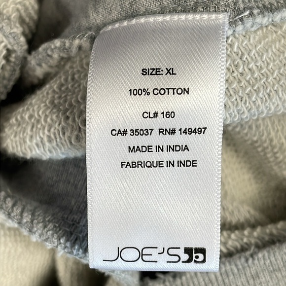 NWT Joes Jeans Marnie Cotton Tank Jumpsuit Heather Grey Gray Lounge Sz XL - Picture 11 of 12